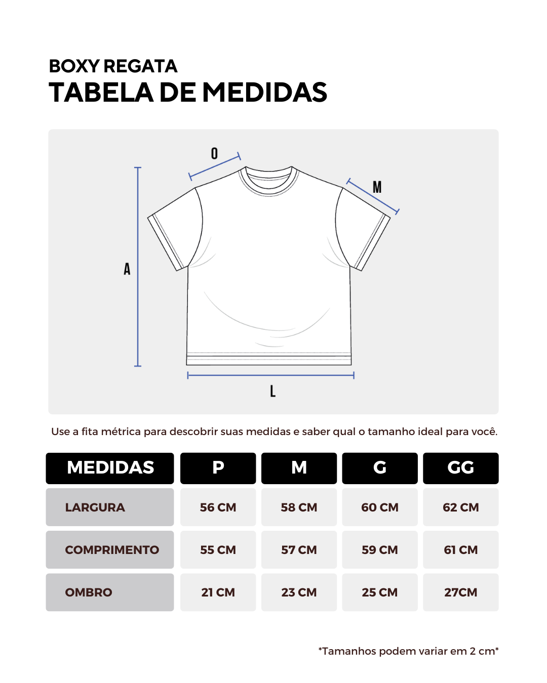 Regata Boxy - Branca (Trocara de modelagem)