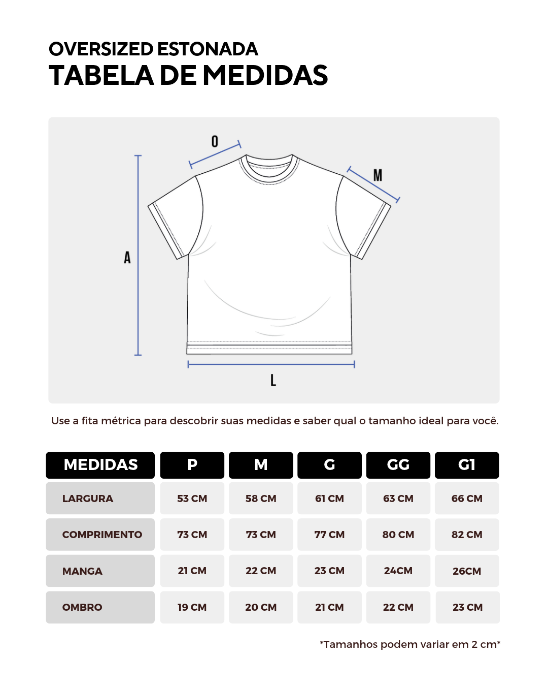 Oversized - Estonada (Em breve)