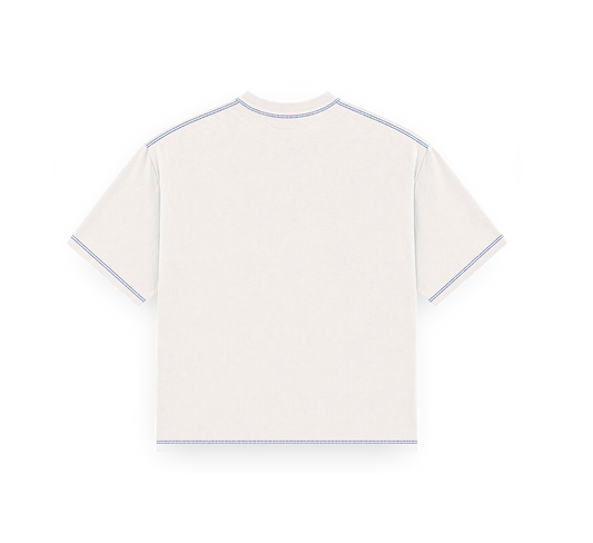 Oversized Clássica Branca Copa - Linha Azul
