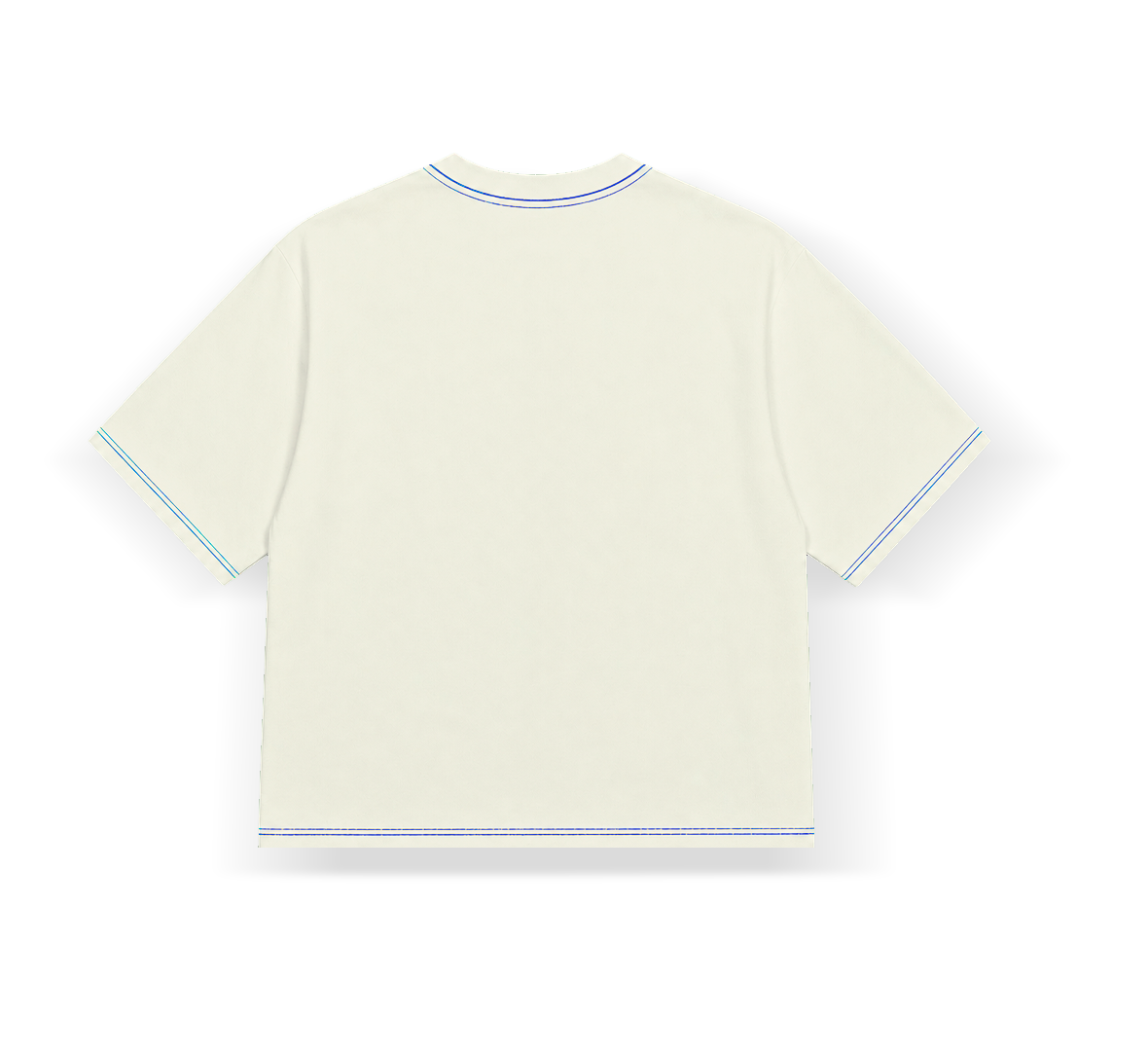 Boxy Off White Copa - Linha Azul