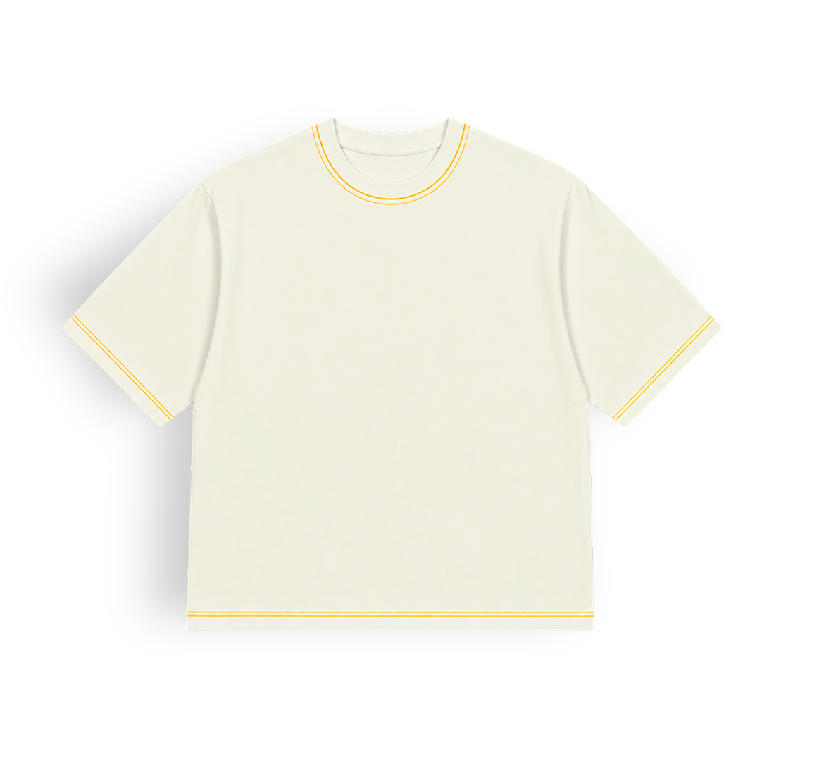 Boxy Off White Copa - Linha Amarela