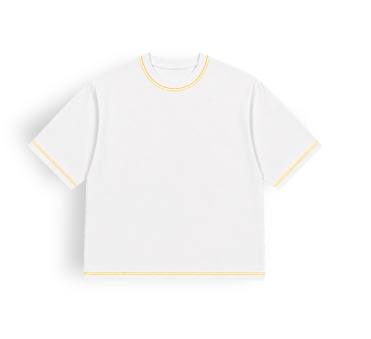 Boxy Branca Copa - Linha Amarela