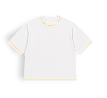 Boxy Branca Copa - Linha Amarela