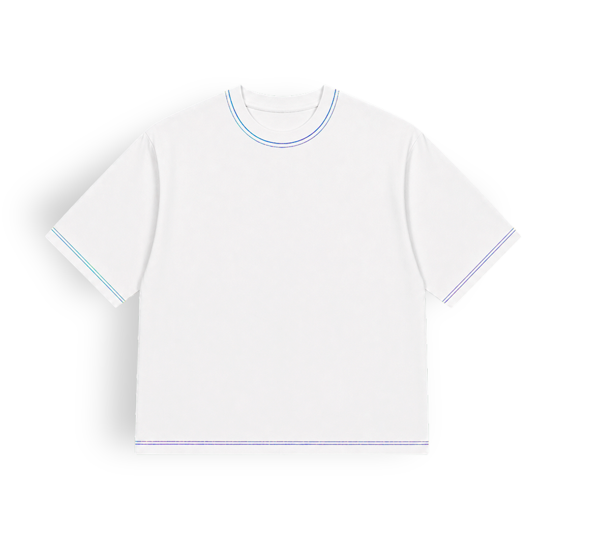 Boxy Branca Copa - Linha Azul