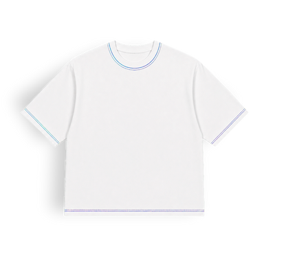 Boxy Branca Copa - Linha Azul