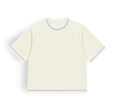 Boxy Off White Copa - Linha Azul