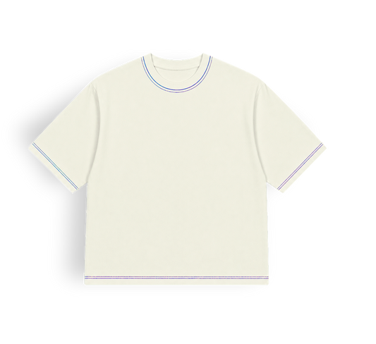 Boxy Off White Copa - Linha Azul