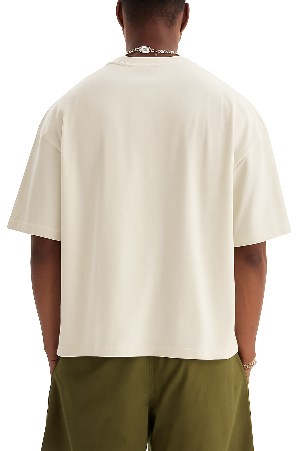 Tshirt Boxy - Off White Lisa