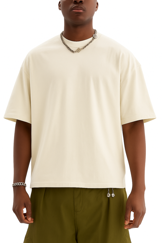Tshirt Boxy - Off White