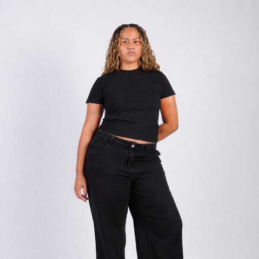 Baby Tee - Preta