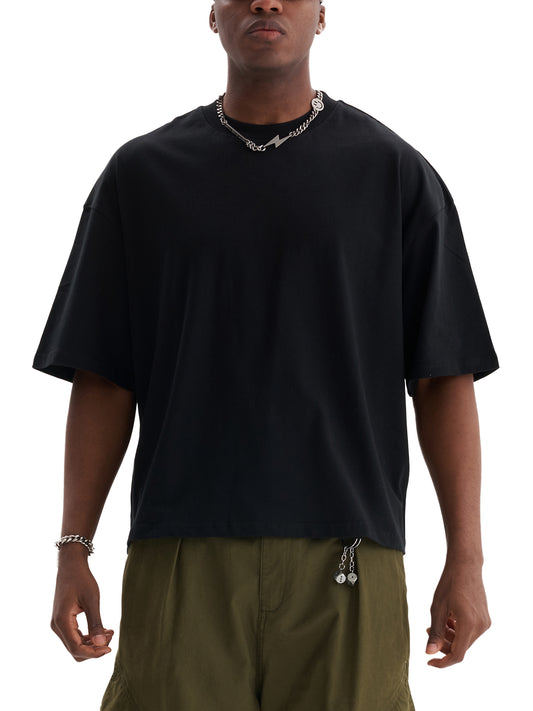 Tshirt Boxy - Preta