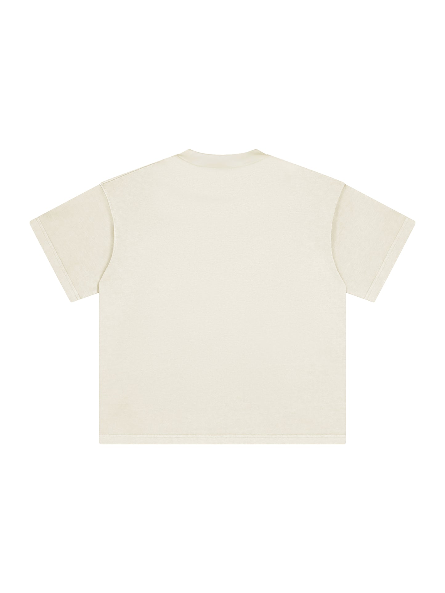 Tshirt Oversized Heavy - Off White Lisa