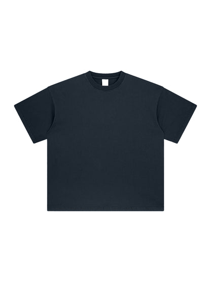 Tshirt Oversized Heavy - Preta Lisa