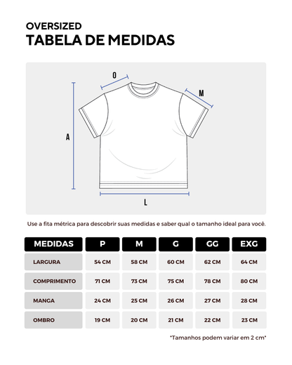 Oversized Clássica - Azul Marinho