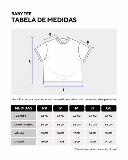 Baby Tee - Amarela