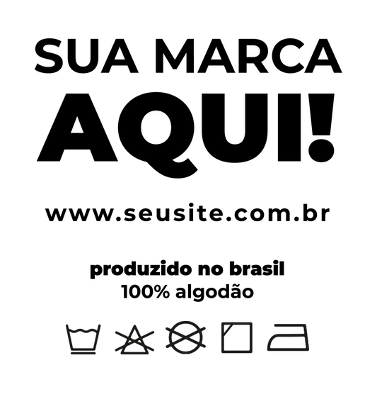 Etiqueta em DTF (5x5cm)