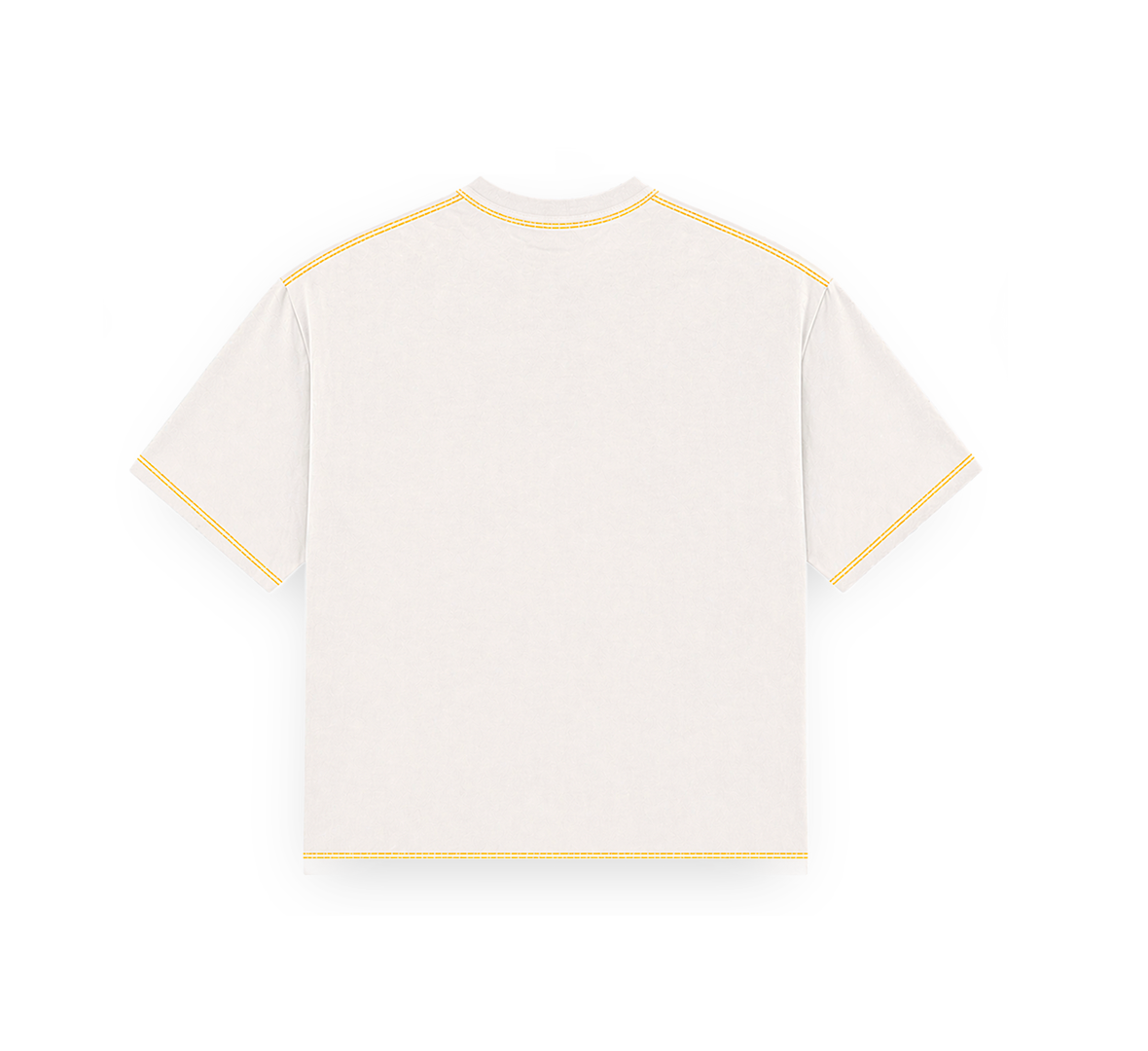 Oversized Clássica Branca Copa - Linha Amarela