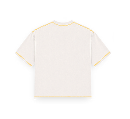 Oversized Clássica Branca Copa - Linha Amarela