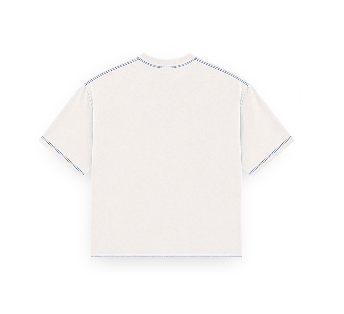 Oversized Clássica Branca Copa - Linha Azul