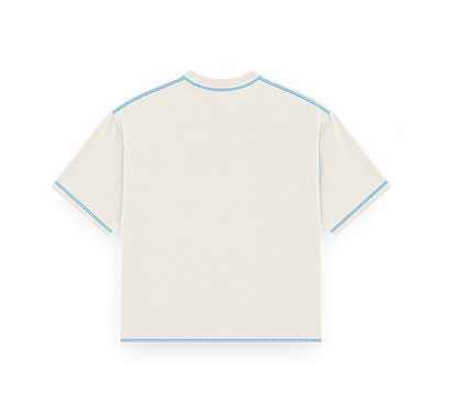 Oversized Clássica Off White Copa - Linha Azul