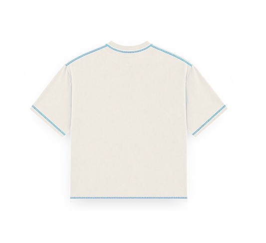 Oversized Clássica Off White Copa - Linha Azul
