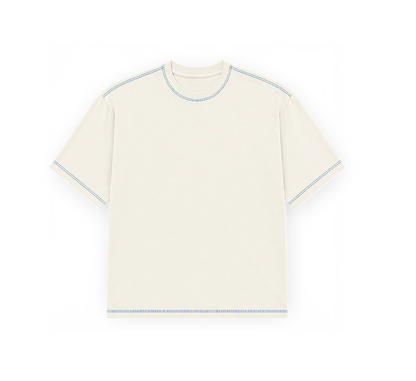 Oversized Clássica Off White Copa - Linha Azul